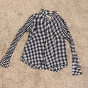 J Crew ‘perfect shirt’ style button up.